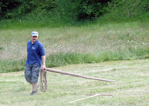 Waldfest Unterschiltach - Heuwagen laden