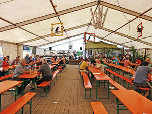 Waldfest Unterschiltach - Heuwagen laden