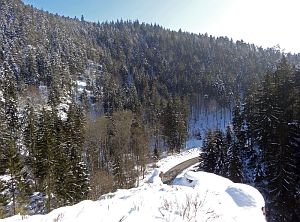 Winter in der Berneck