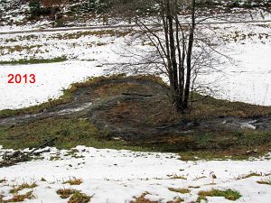 Eichbach Mander durchgebrochen