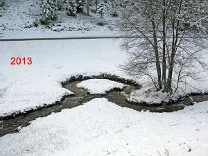 Eichbach Mander durchgebrochen