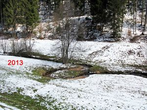Eichbach Mander durchgebrochen