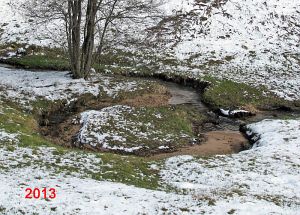 Eichbach Mander durchgebrochen