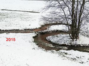 Eichbach Mander durchgebrochen