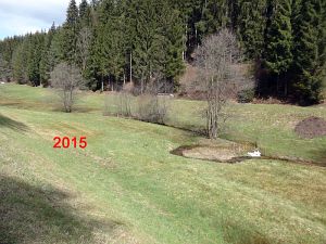 Eichbach Mander durchgebrochen
