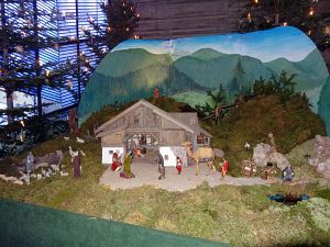 Krippe Katholische Kirche 2014/15