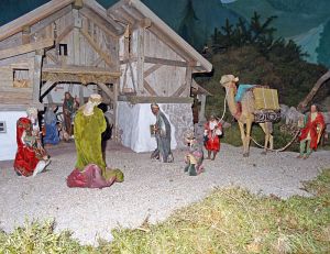 Krippe Katholische Kirche 2014/15