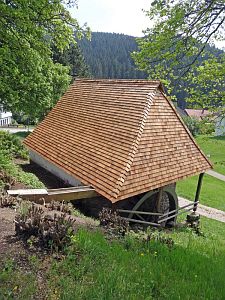 Wiesenbauernmhle herausgeputzt fr Mhlentag