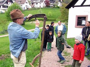 Wiesenbauernmhle herausgeputzt fr Mhlentag