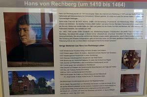Hans von Rechberg im Heimathaus