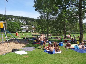 Rekordtemperaturen in Tennenbronn