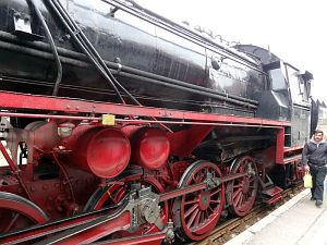 Dampfzug auf der Schwarzwaldbahn