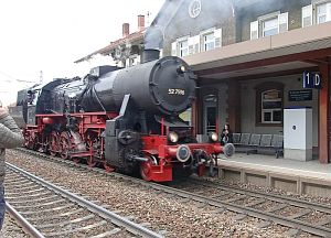 Dampfzug auf der Schwarzwaldbahn