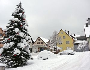 Winterliche Gre aus Tennenbronn