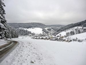 Winterliche Gre aus Tennenbronn