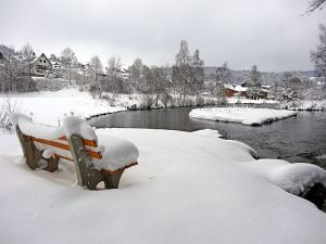 Winterliche Gre aus Tennenbronn