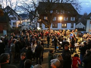 Winterliche Gre aus Tennenbronn
