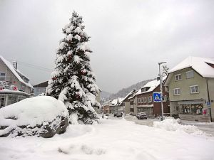 Winterliche Gre aus Tennenbronn