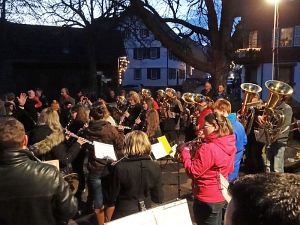 Winterliche Gre aus Tennenbronn