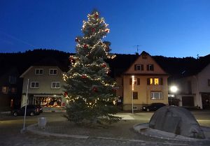 Winterliche Gre aus Tennenbronn