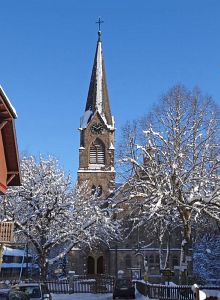 Winter an Neujahr in Tennenbronn
