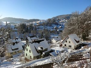 Winter an Neujahr in Tennenbronn