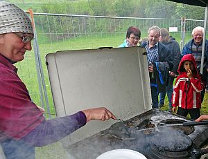 Bachfest Waffelbacken