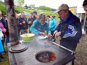 Bachfest Waffelbacken