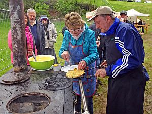 Bachfest Waffelbacken