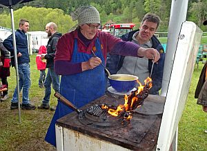 Bachfest Waffelbacken