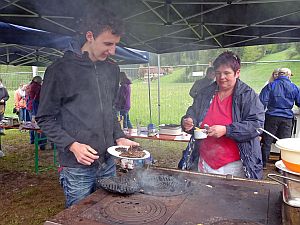 Bachfest Waffelbacken