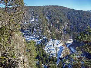Winter am Altweiberzahn Bernecktal