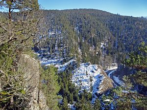 Winter am Altweiberzahn Bernecktal