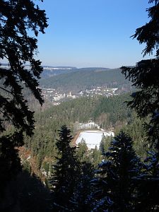 Winter am Altweiberzahn Bernecktal