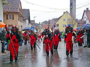 Fasnetumzug Tennenbronn