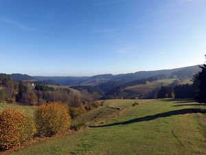 Herbst aus der Luft Tennenbronn