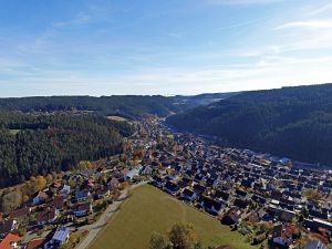 Herbst aus der Luft Tennenbronn