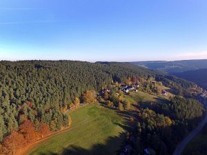 Herbst aus der Luft Tennenbronn