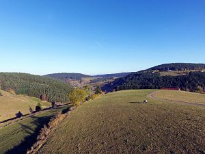 Herbst aus der Luft Tennenbronn