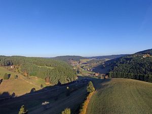 Herbst aus der Luft Tennenbronn