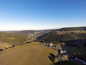 Herbst aus der Luft Tennenbronn