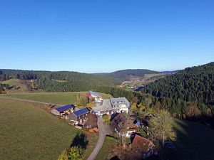 Herbst aus der Luft Tennenbronn