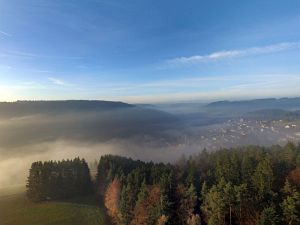 Herbst aus der Luft Tennenbronn
