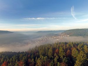 Herbst aus der Luft Tennenbronn