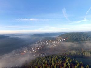 Herbst aus der Luft Tennenbronn