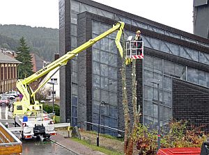 Baumfllarbeiten katholische Kirche