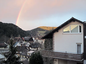 Regenbogen am Ostermorgen