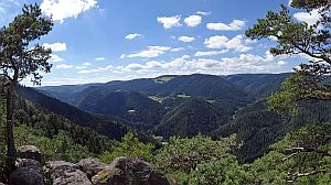 Wanderung Hornberg Schlossfelsen