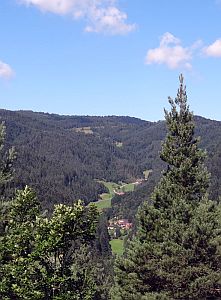 Wanderung Hornberg Schlossfelsen