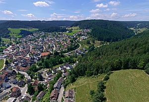 Copter Service Griesshaber - Tennenbronn aus der Luft